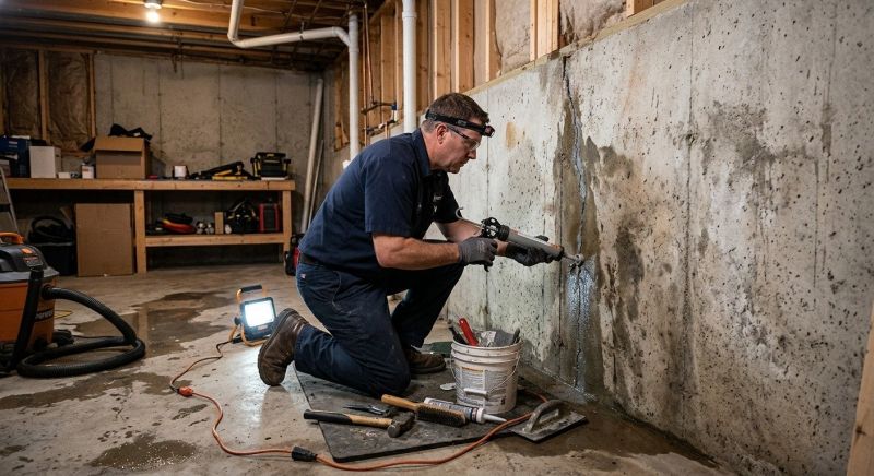 Wet Basement Solutions in Columbus, OH