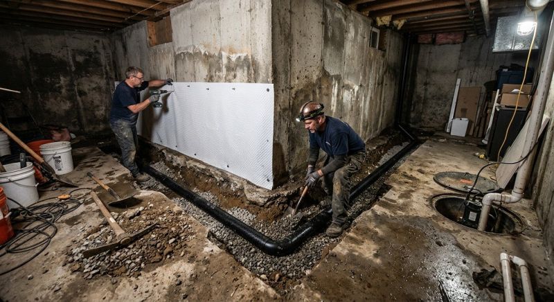 Wet Basement Solutions in Sarasota, FL